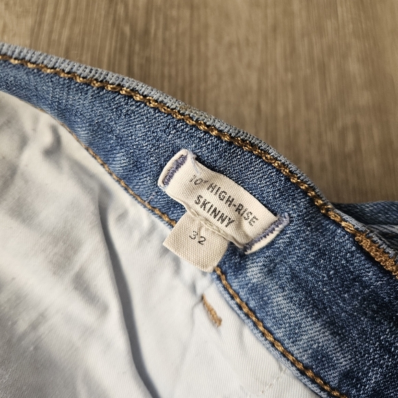 Madewell 10” High Rise Skinny Jean 32 - Picture 7 of 10